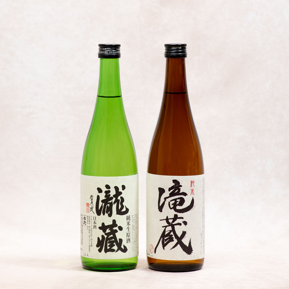 滝蔵・瀧蔵　飲み比べセット（720ml×2本） 中華 利興　日本酒
